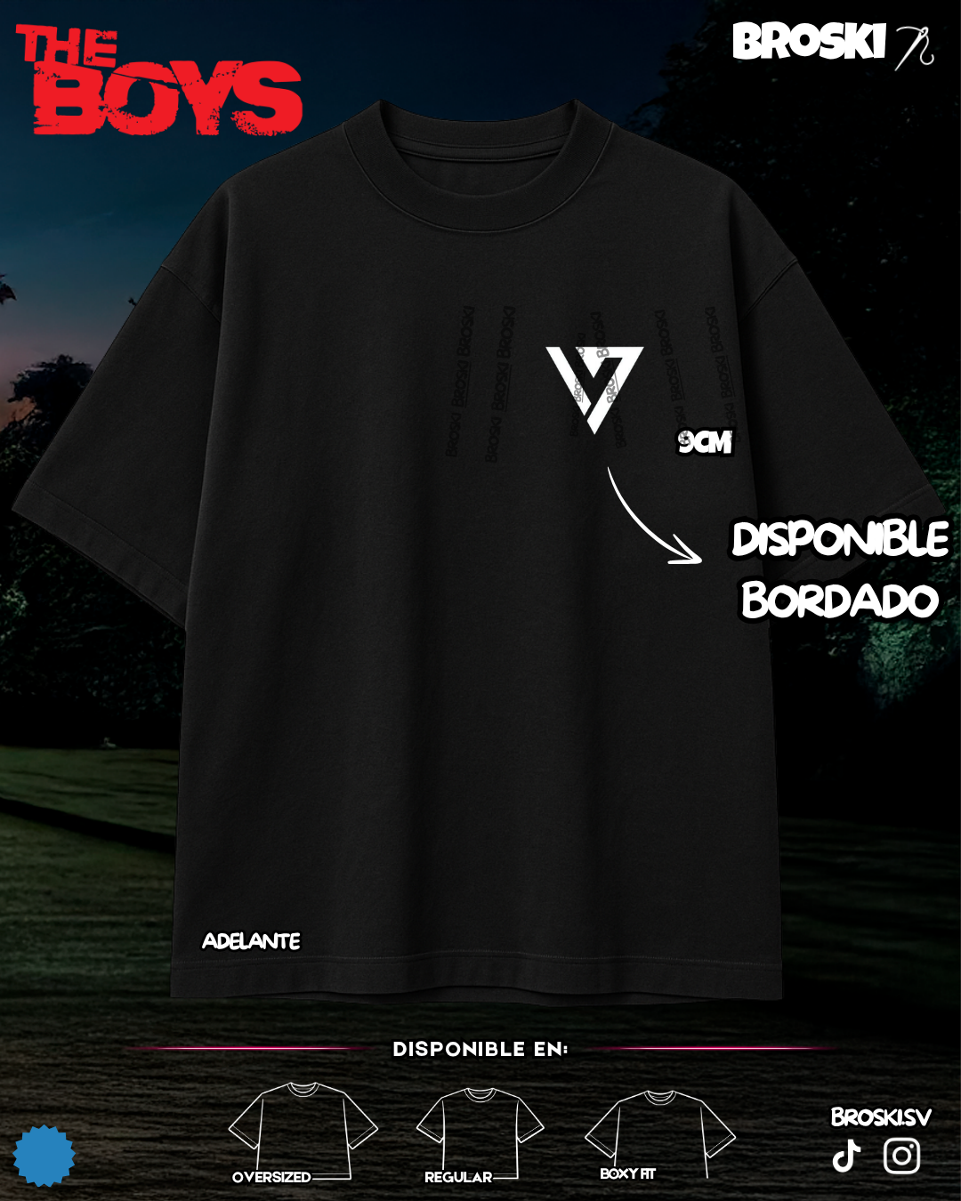 THE BOYS BORDADO
