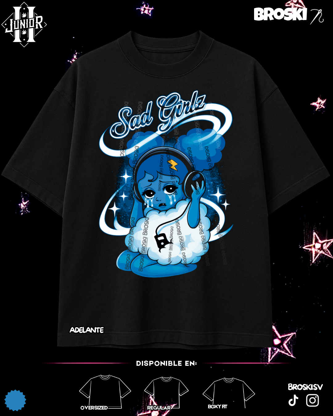 JUNIOR H DROP ESTAMPADO