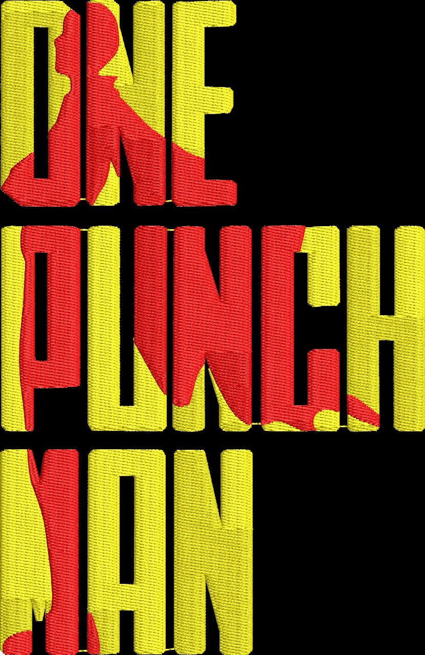ONE PUNCH MAN BORDADO