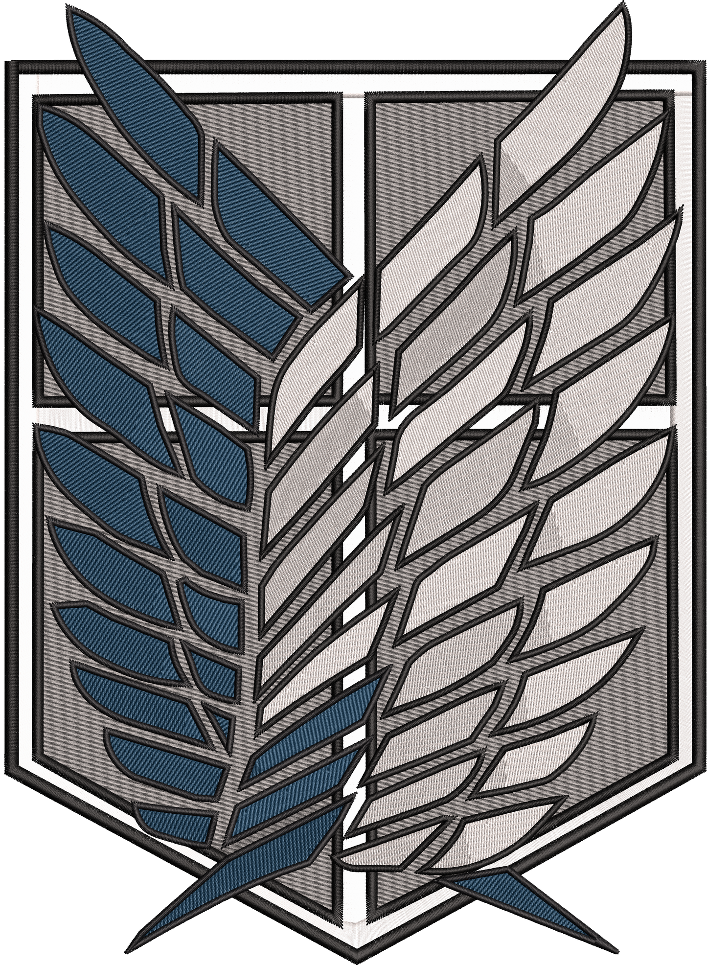 Atack on titan BORDADO