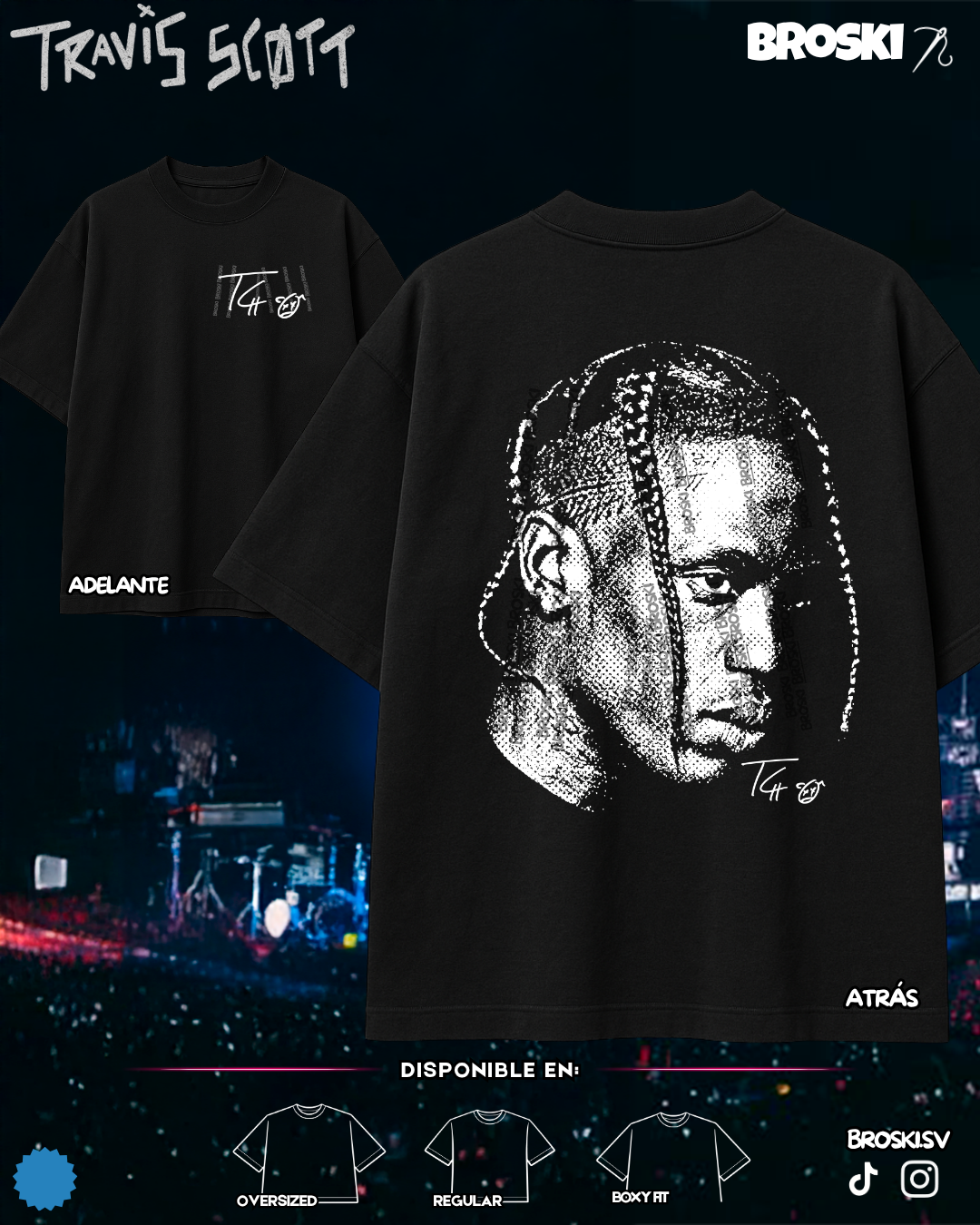 Travis SCOTT II ESTAMPADO