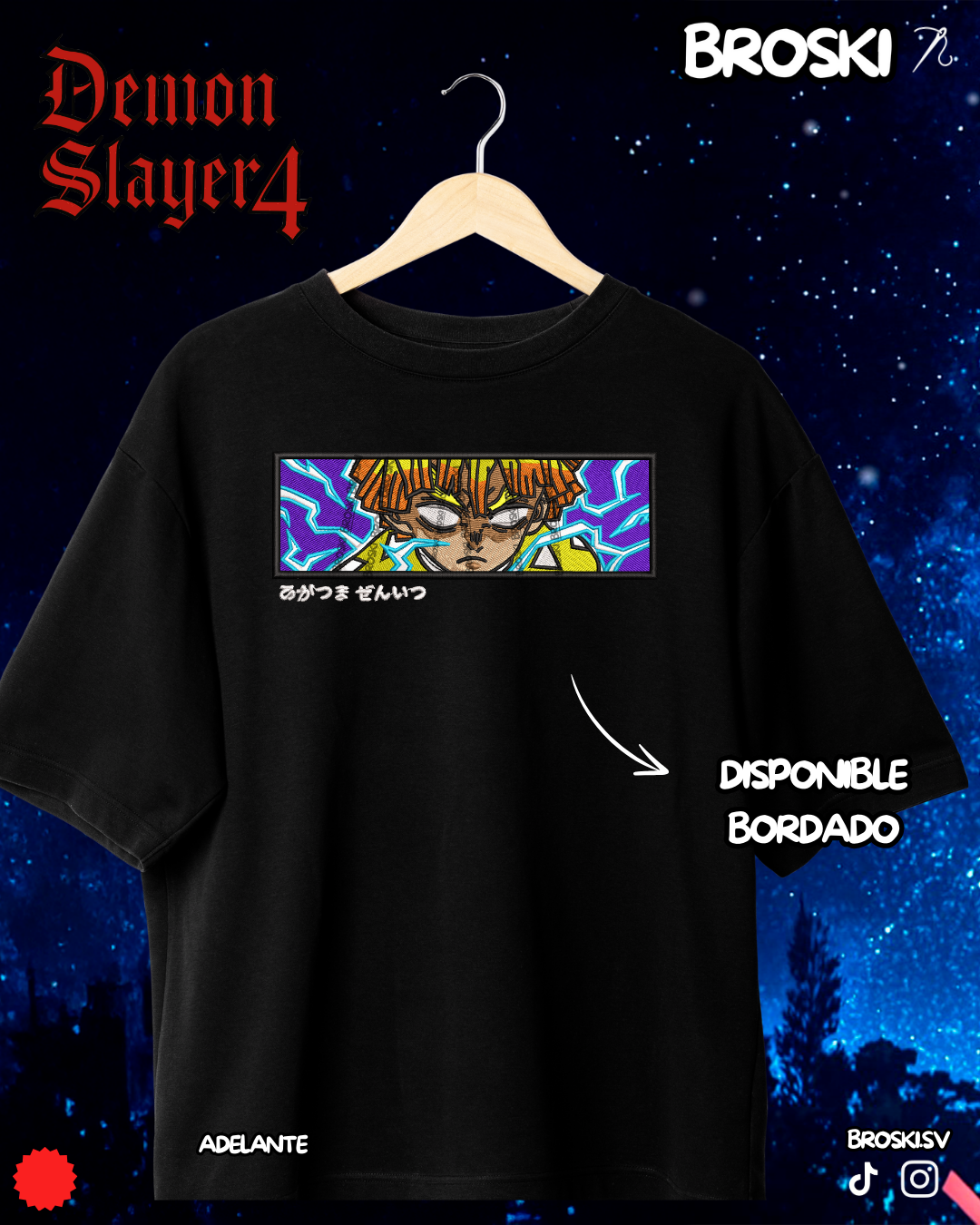 DEMON SLAYER DROP 4 BORDADO