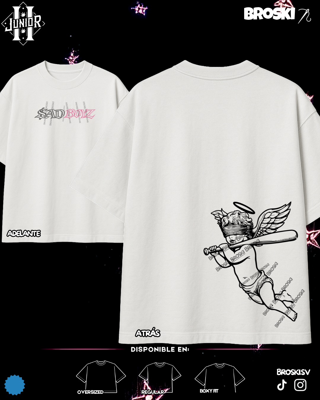 JUNIOR H DROP ESTAMPADO