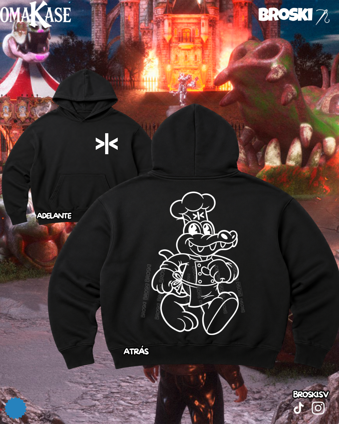 ALVARO DIAZ HOODIE