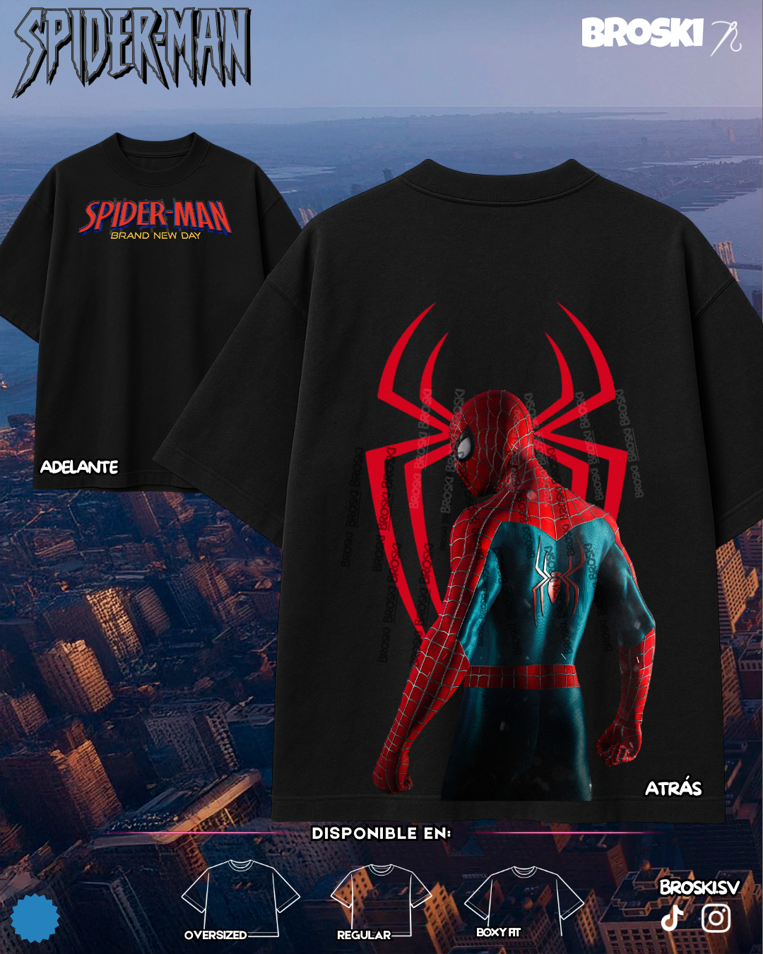 SPIDERMAN ESTAMPADO