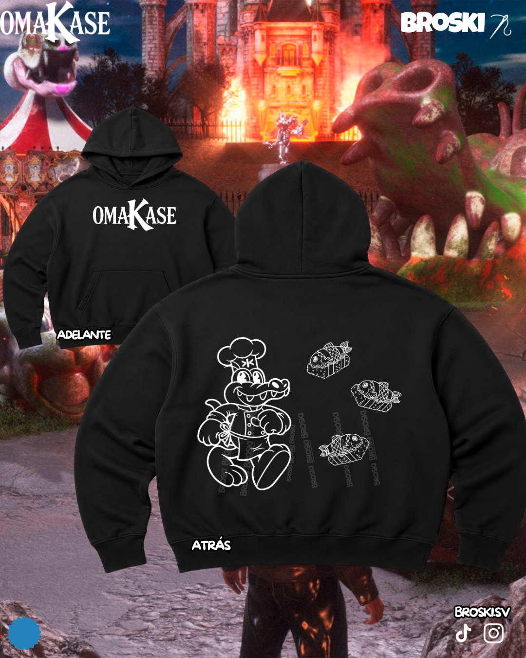 ALVARO DIAZ HOODIE