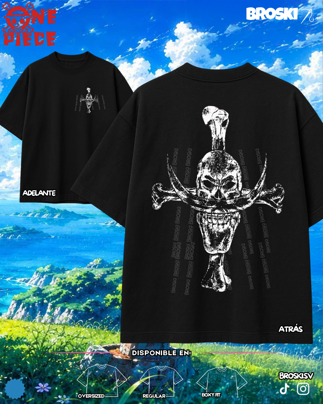 ONE PIECE ESTAMPADO