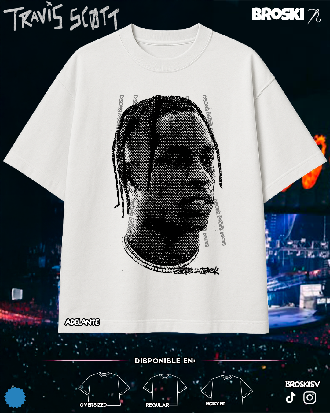 Travis SCOTT II ESTAMPADO