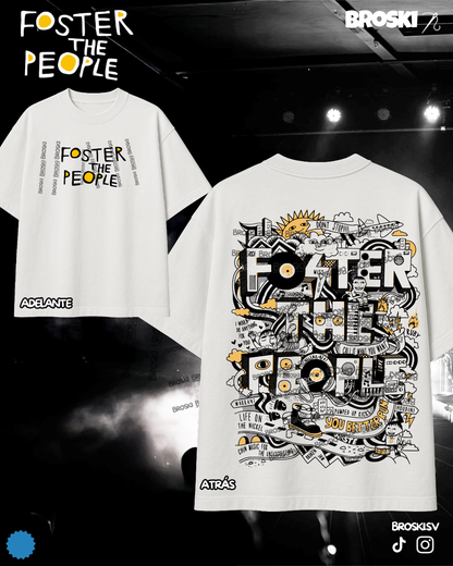 FOSTER THE PEOPLE ESTAMPADO