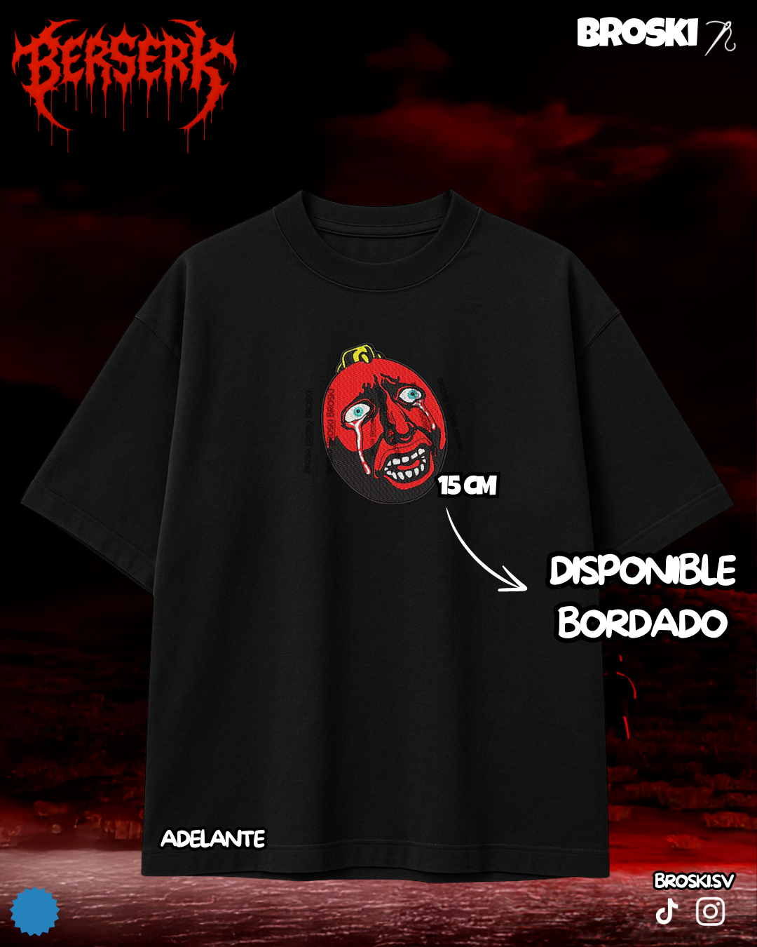 BERSERK 3 BORDADO