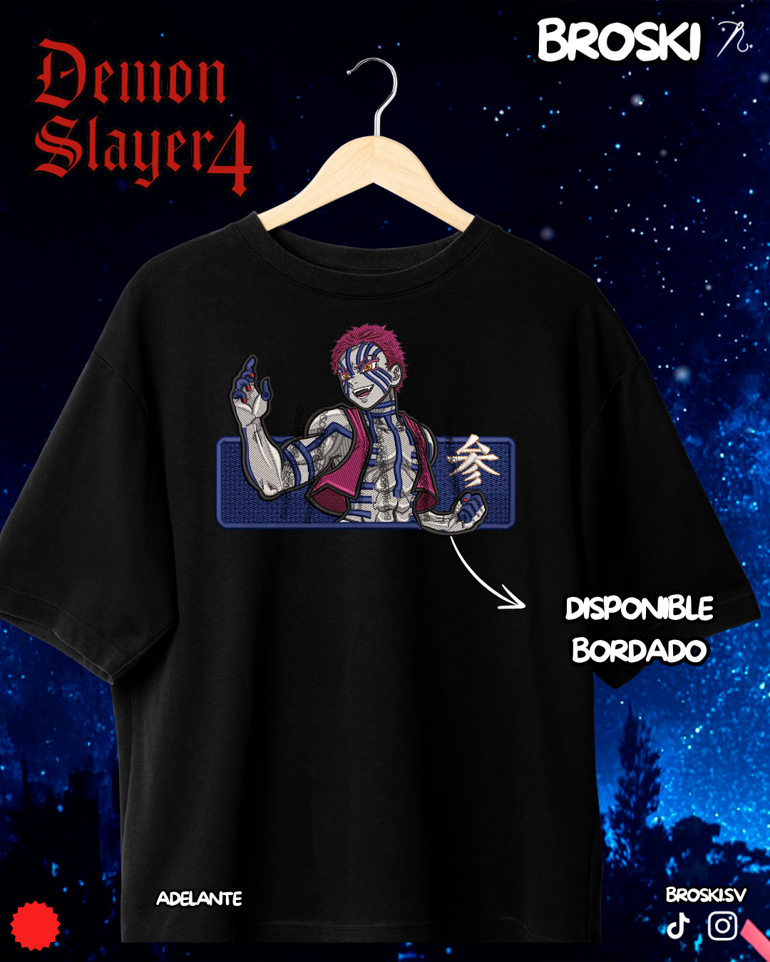Demon Slayer  DROP BORDADO