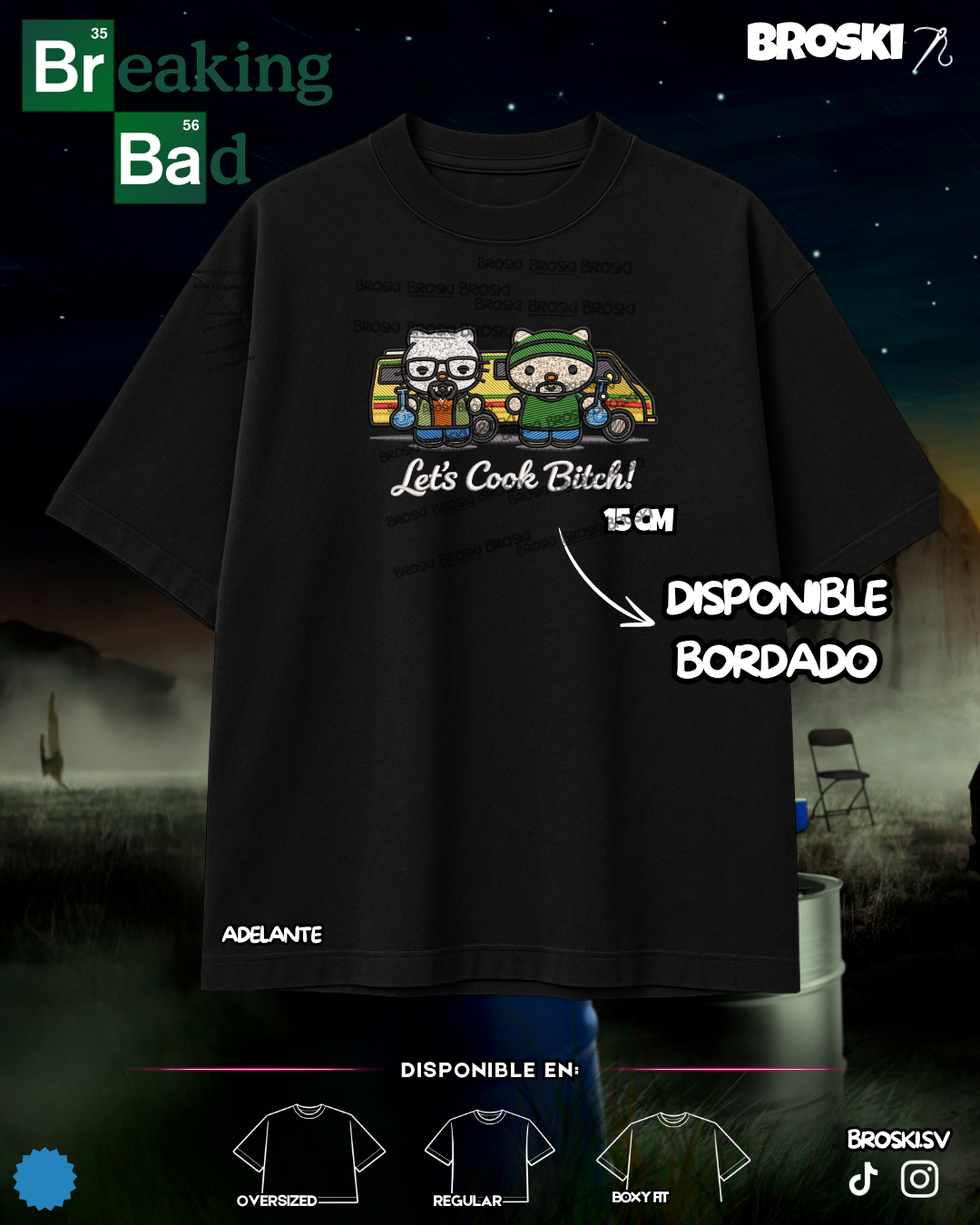 Breaking bad BORDADO