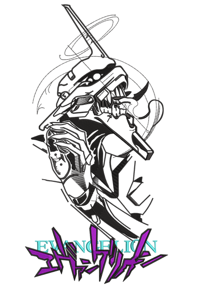 EVANGELION BORDADO