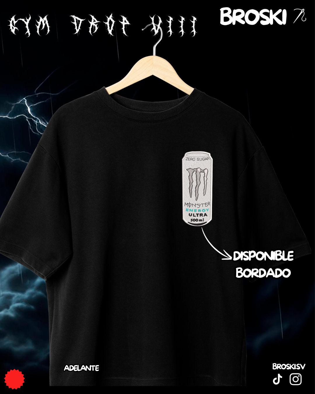 GYM DROP 8 BORDADO