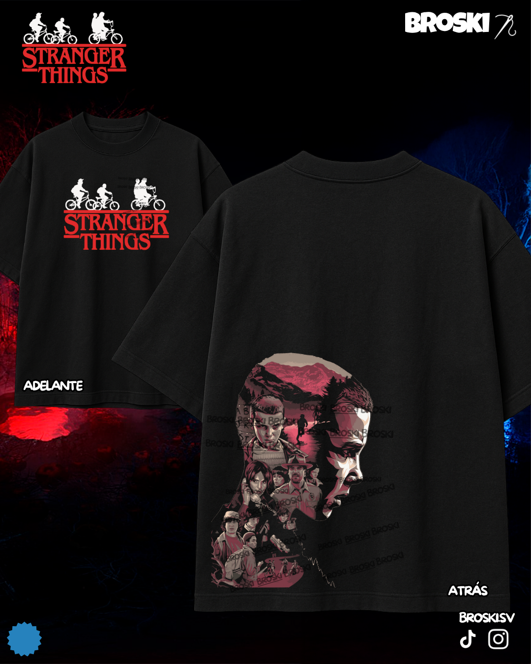 STRANGER THINGS ESTAMPADO