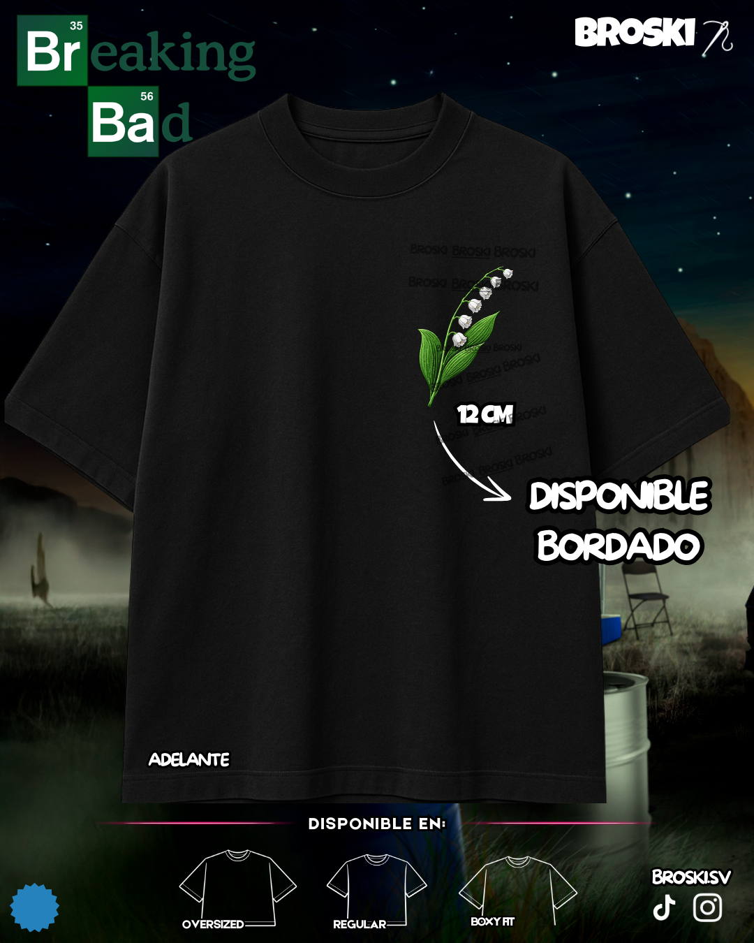 Breaking bad BORDADO