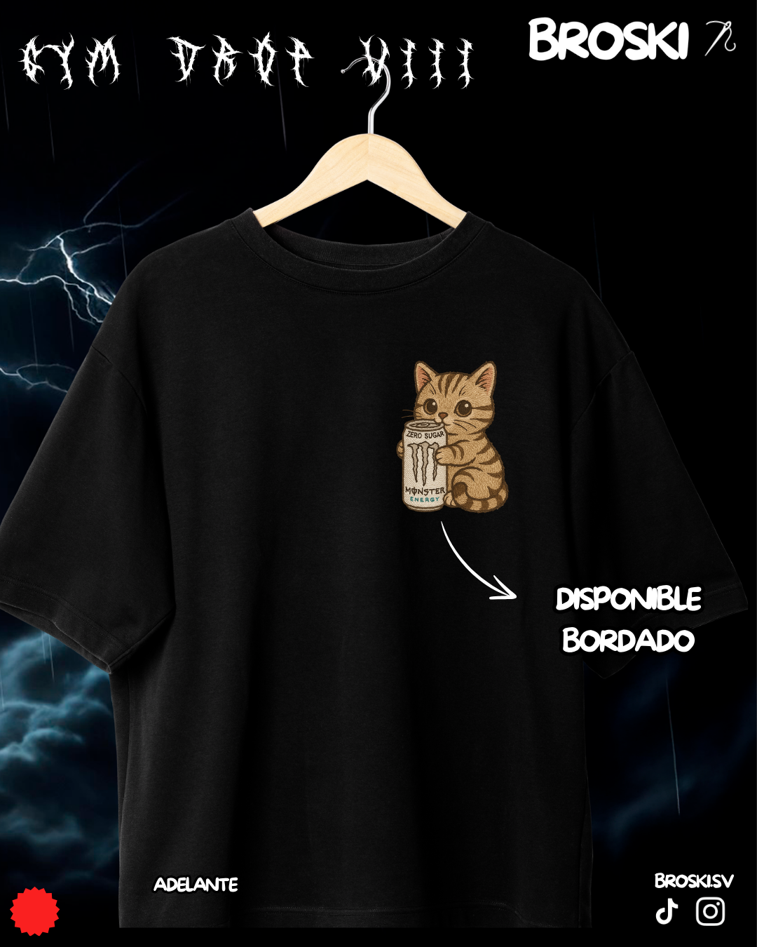 GYM DROP 8 BORDADO