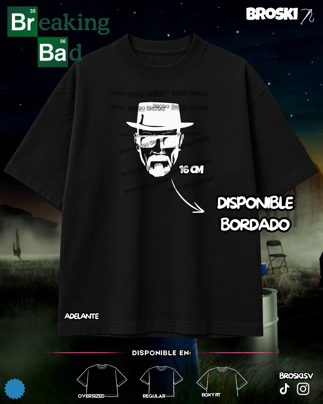 Breaking bad BORDADO