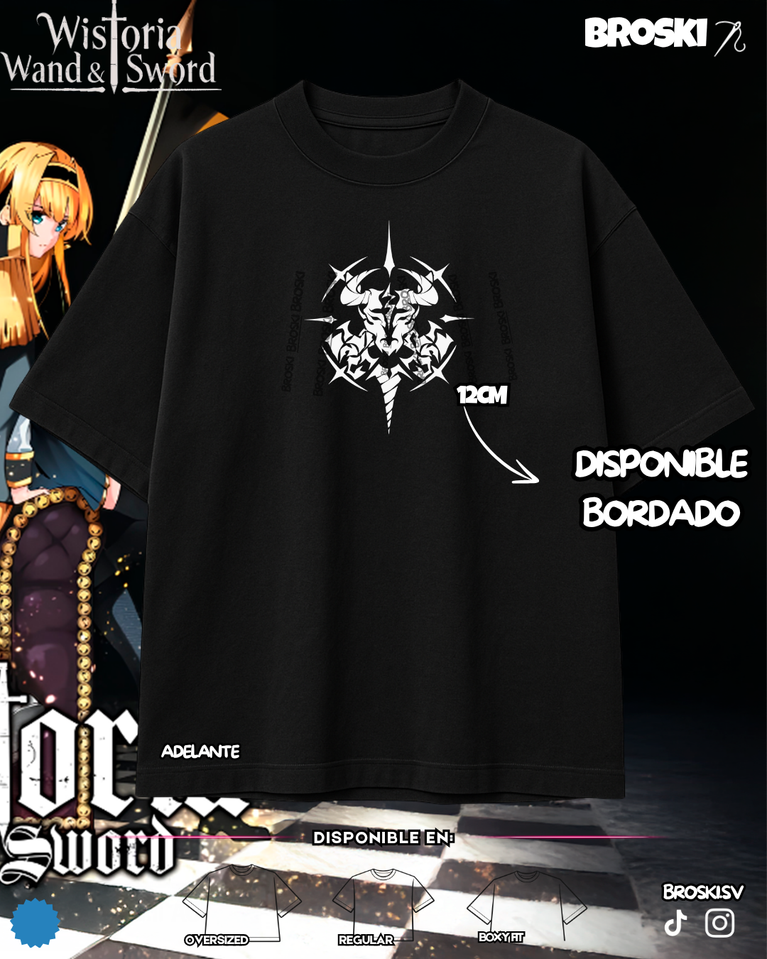 WISTORIA WAND AND SWORD BORDADO
