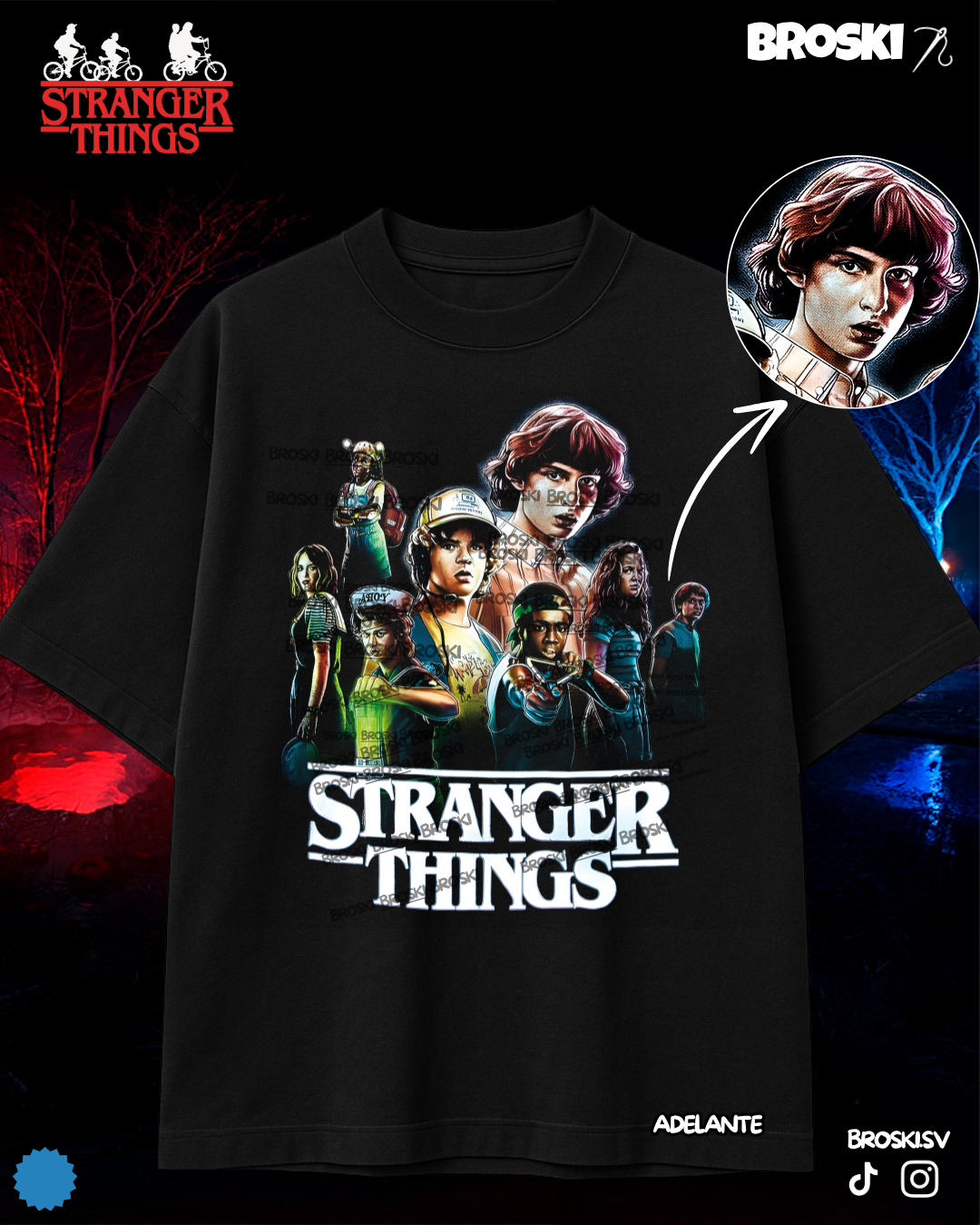 STRANGER THINGS ESTAMPADO