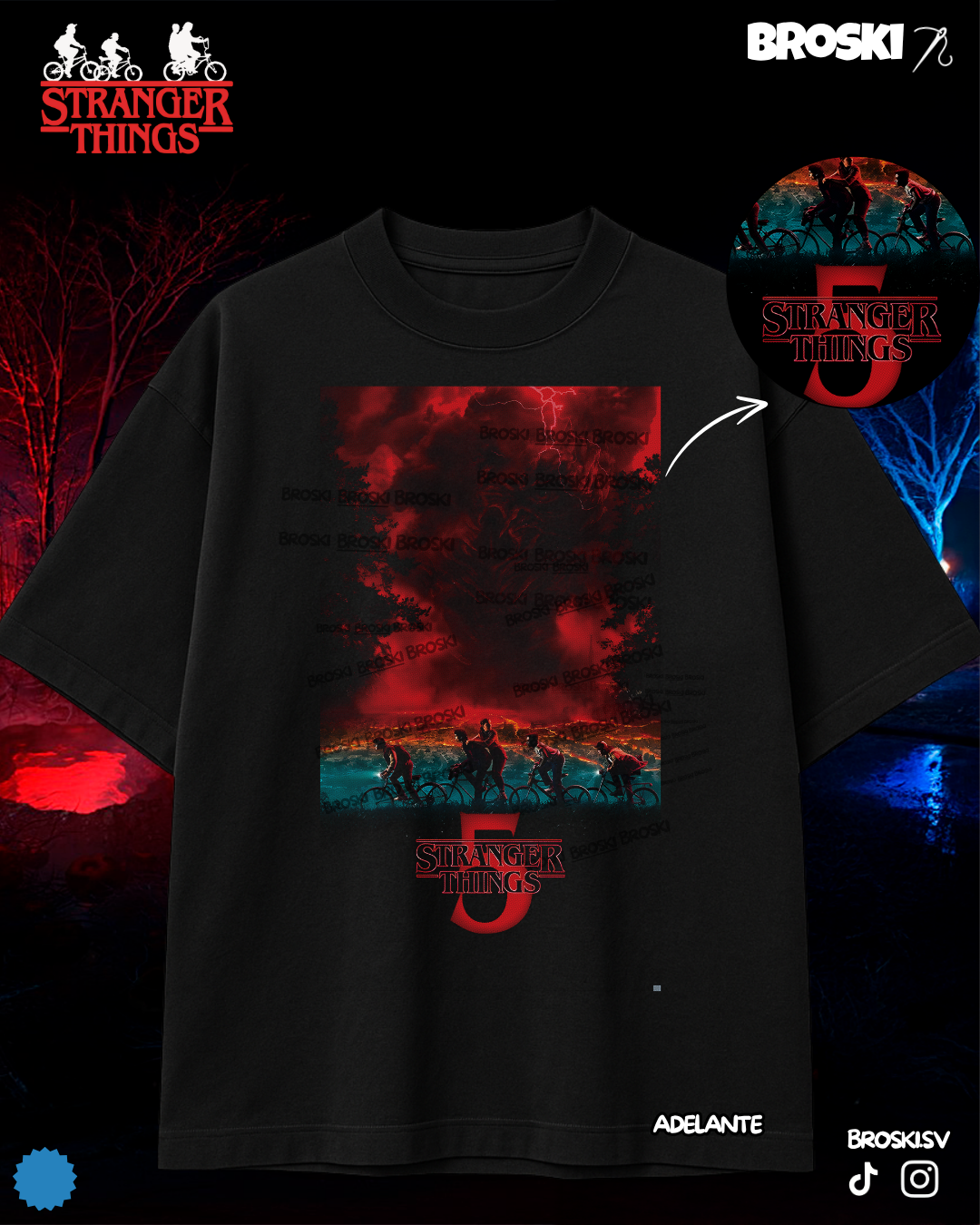 STRANGER THINGS ESTAMPADO