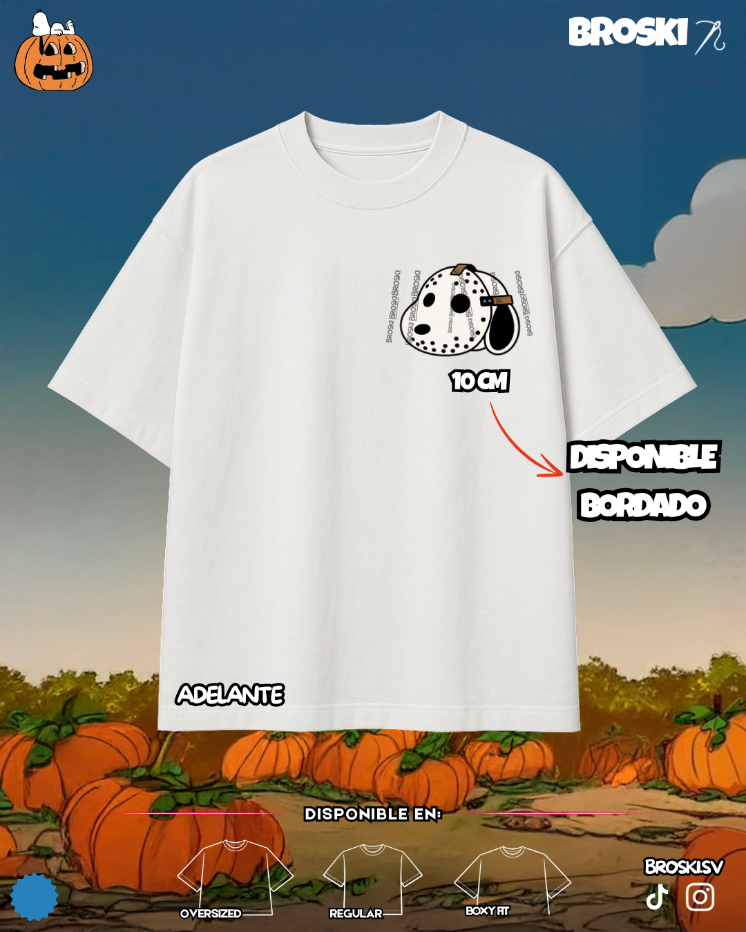 SNOOPY BORDADO