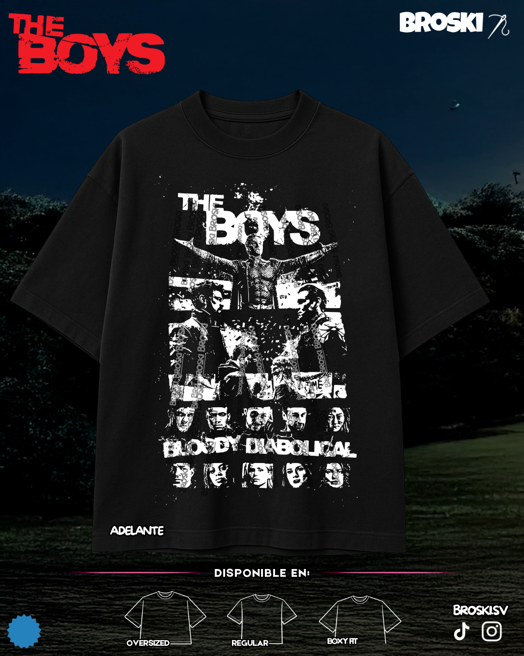 THE BOYS ESTAMPADO