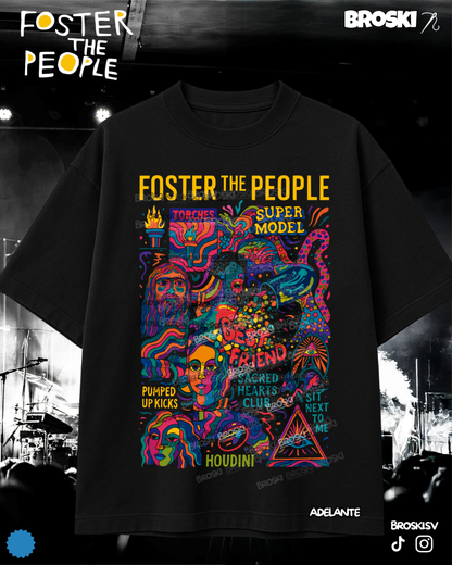 FOSTER THE PEOPLE ESTAMPADO