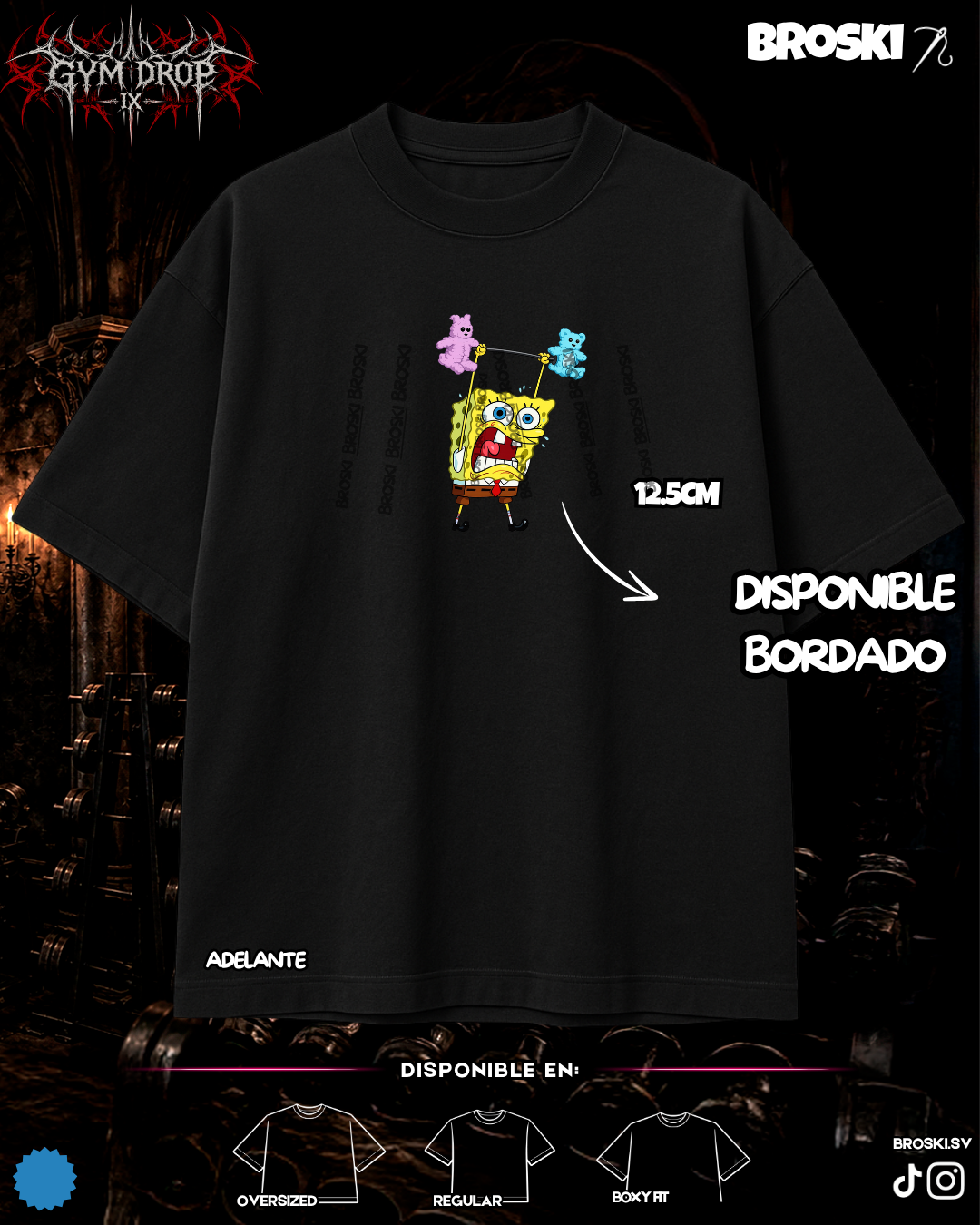 GYM DROP 9 BORDADO