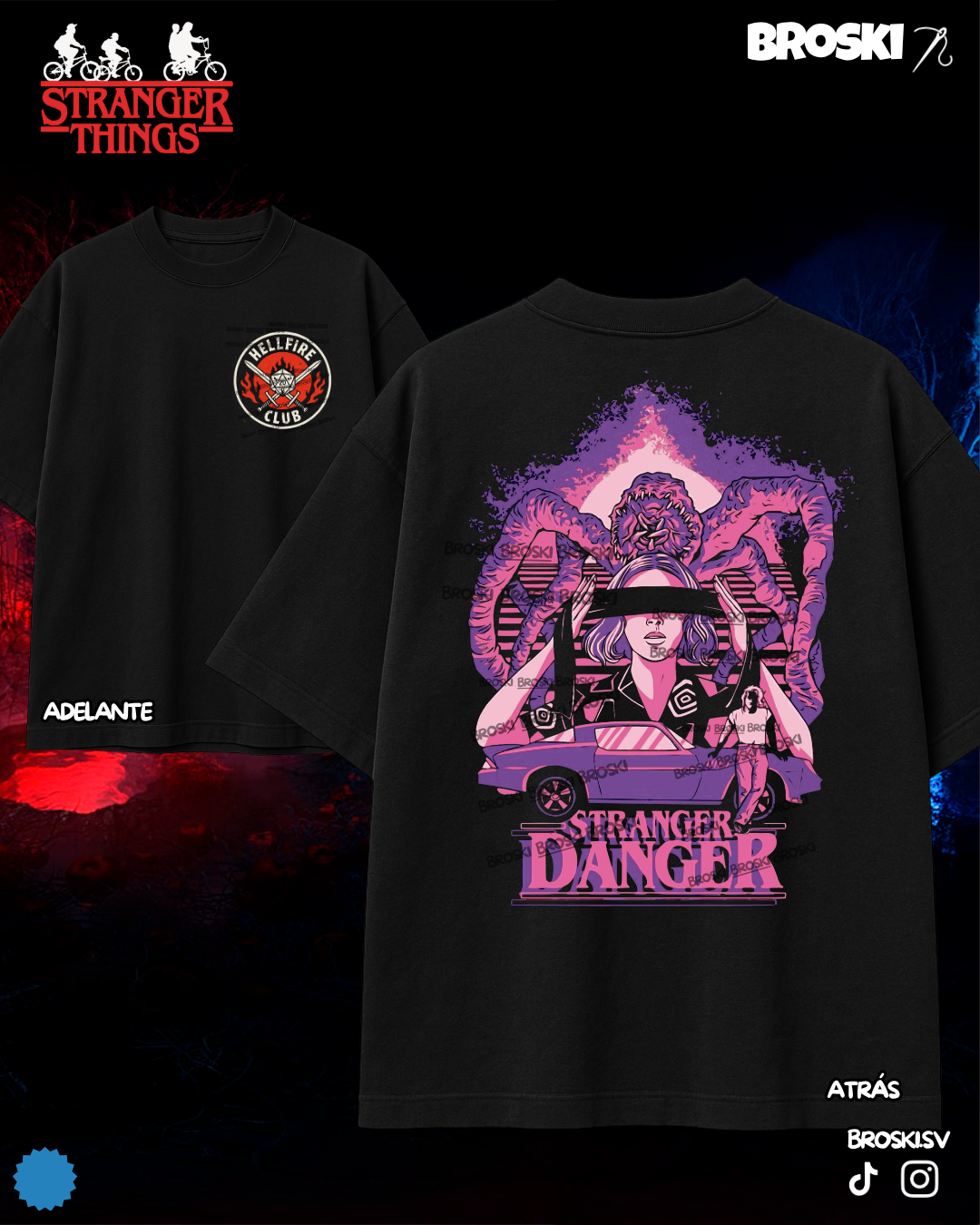 STRANGER THINGS ESTAMPADO