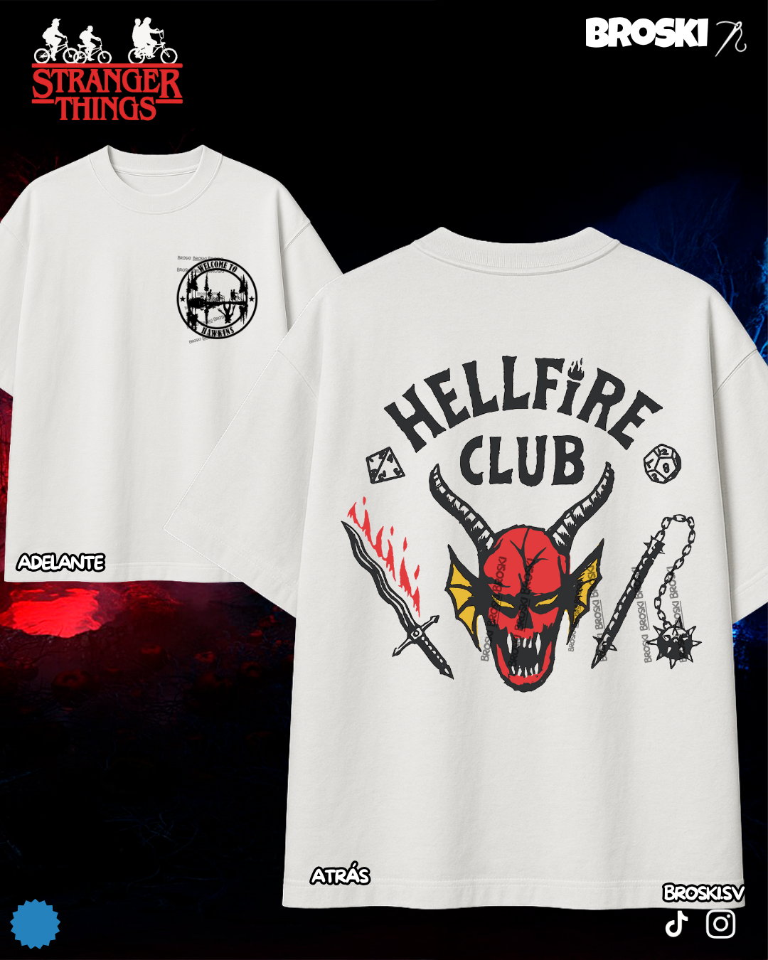 STRANGER THINGS ESTAMPADO