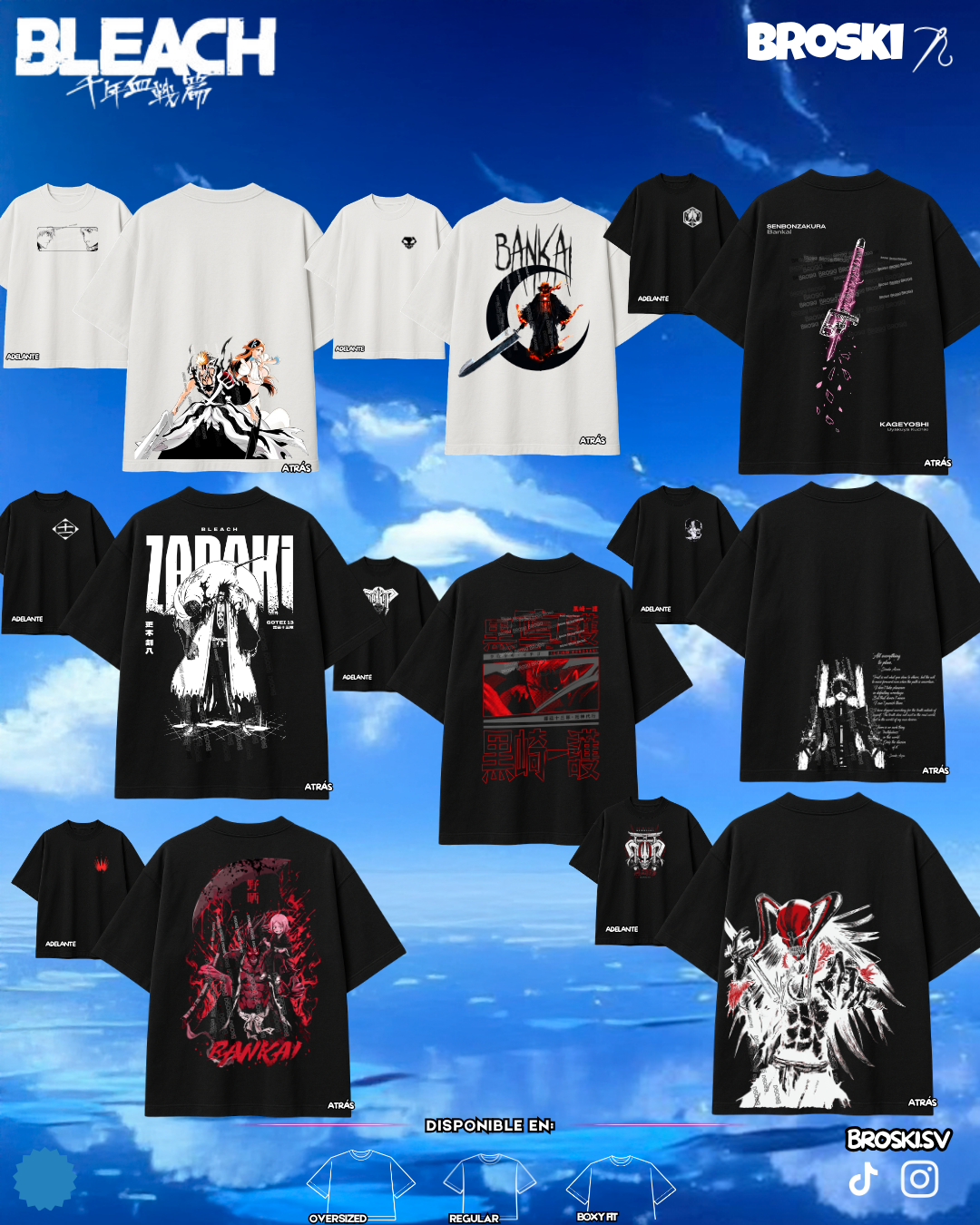 BLEACH ESTAMPADO
