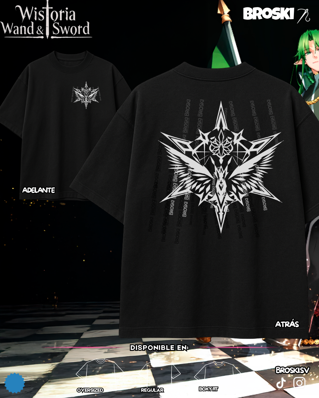 WISTORIA WAND AND SWORD ESTAMPADO