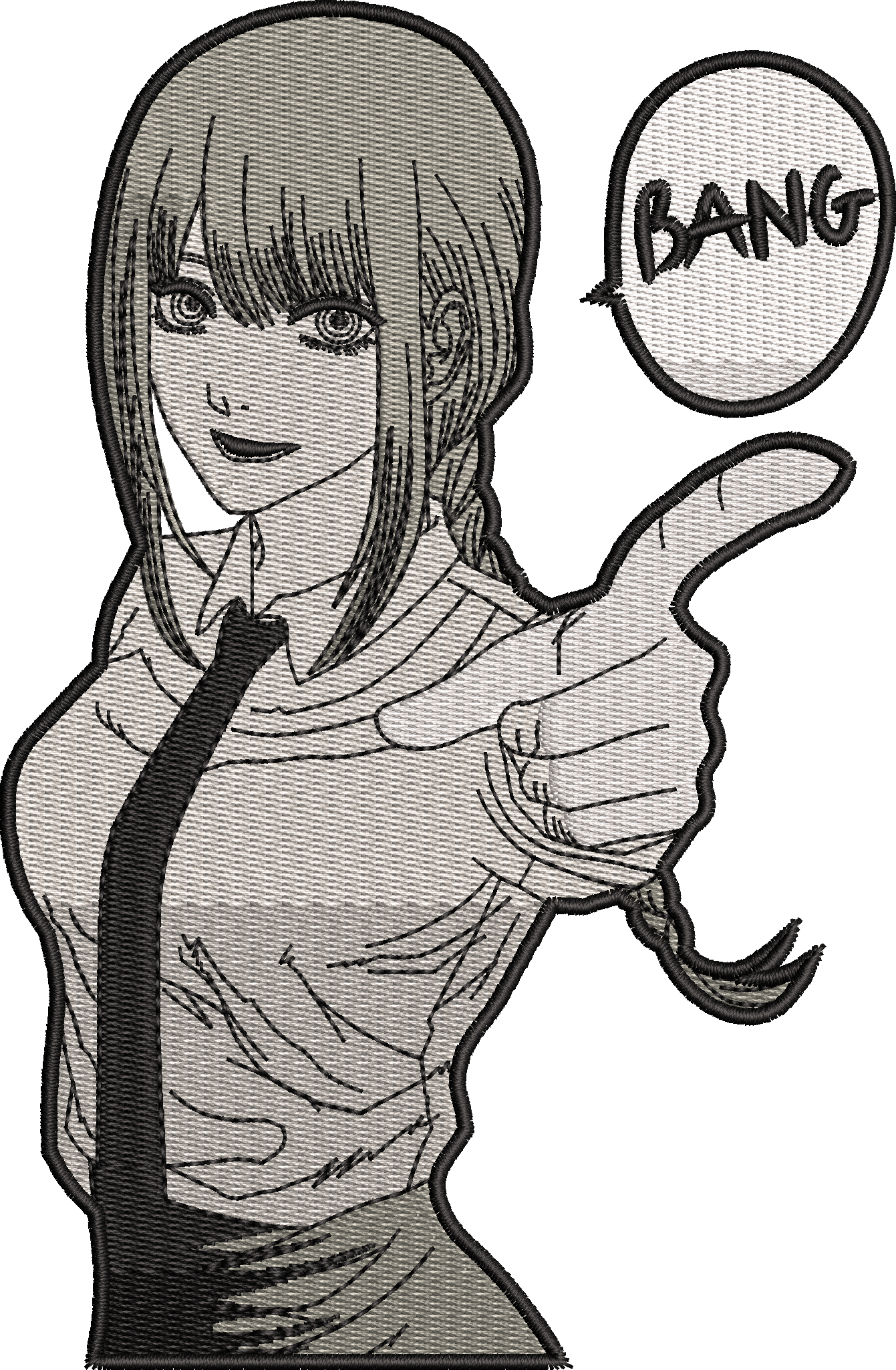 CHAINSAW MAN BORDADO