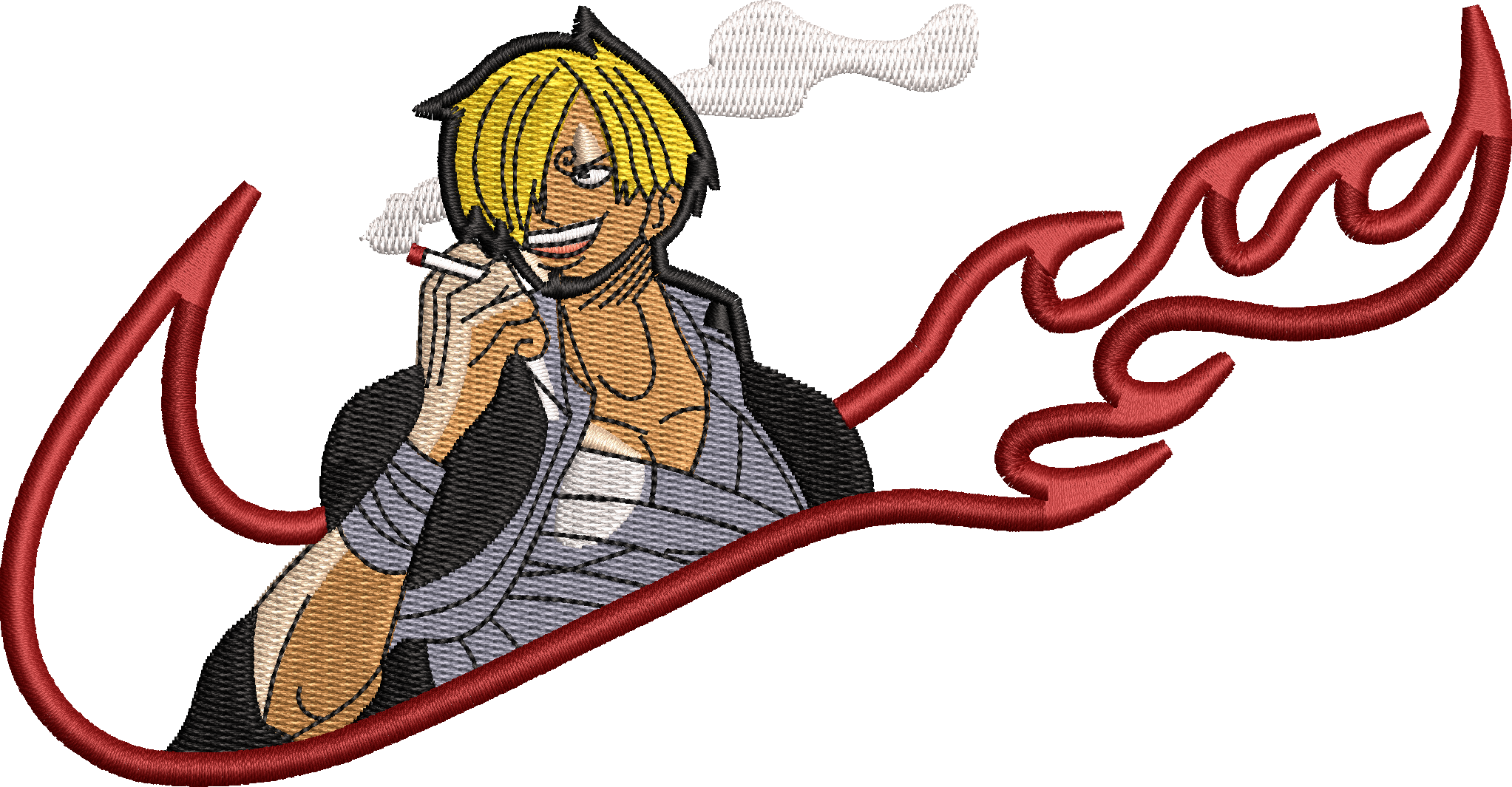 ONE PIECE BORDADO