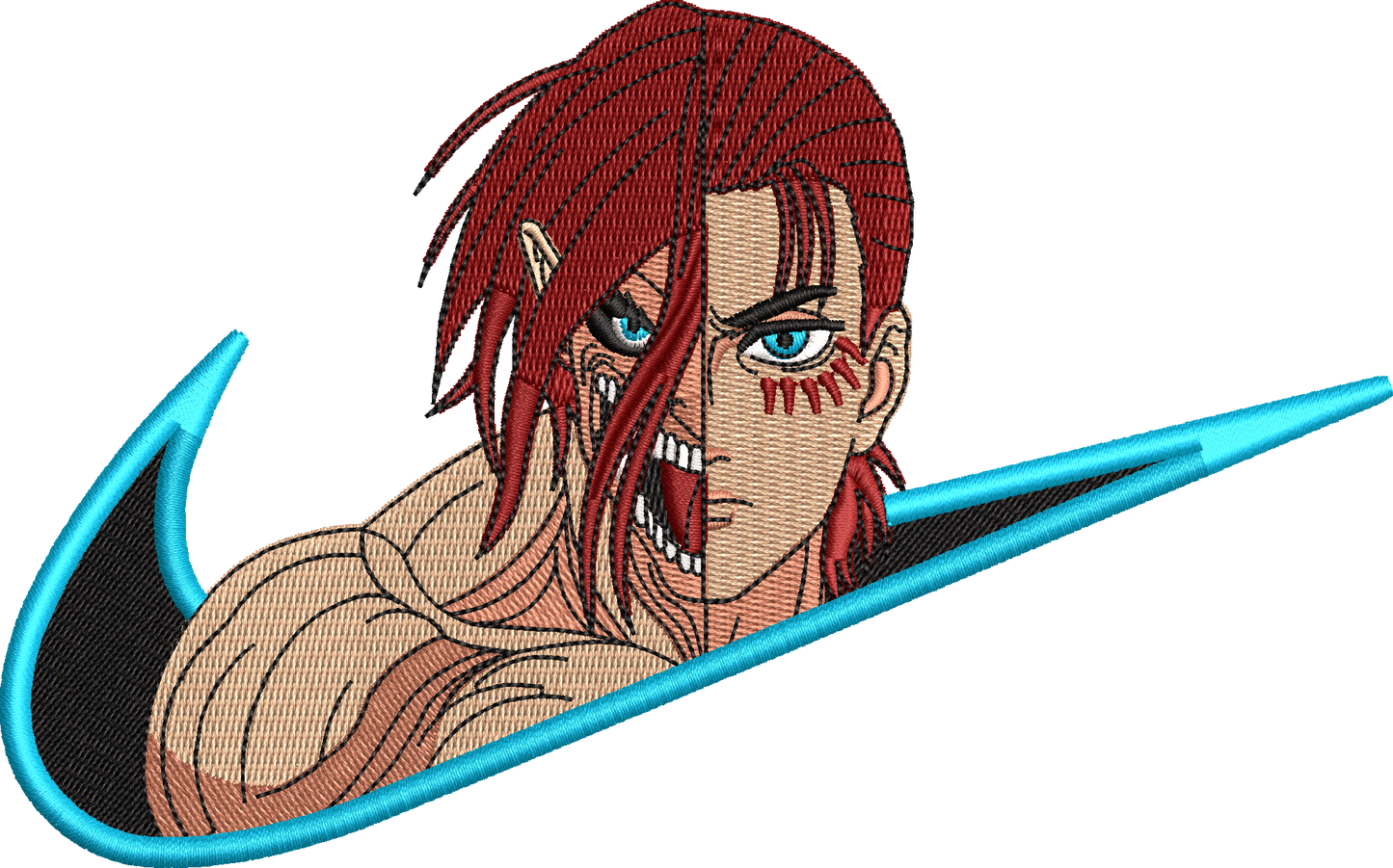 Atack on titan BORDADO