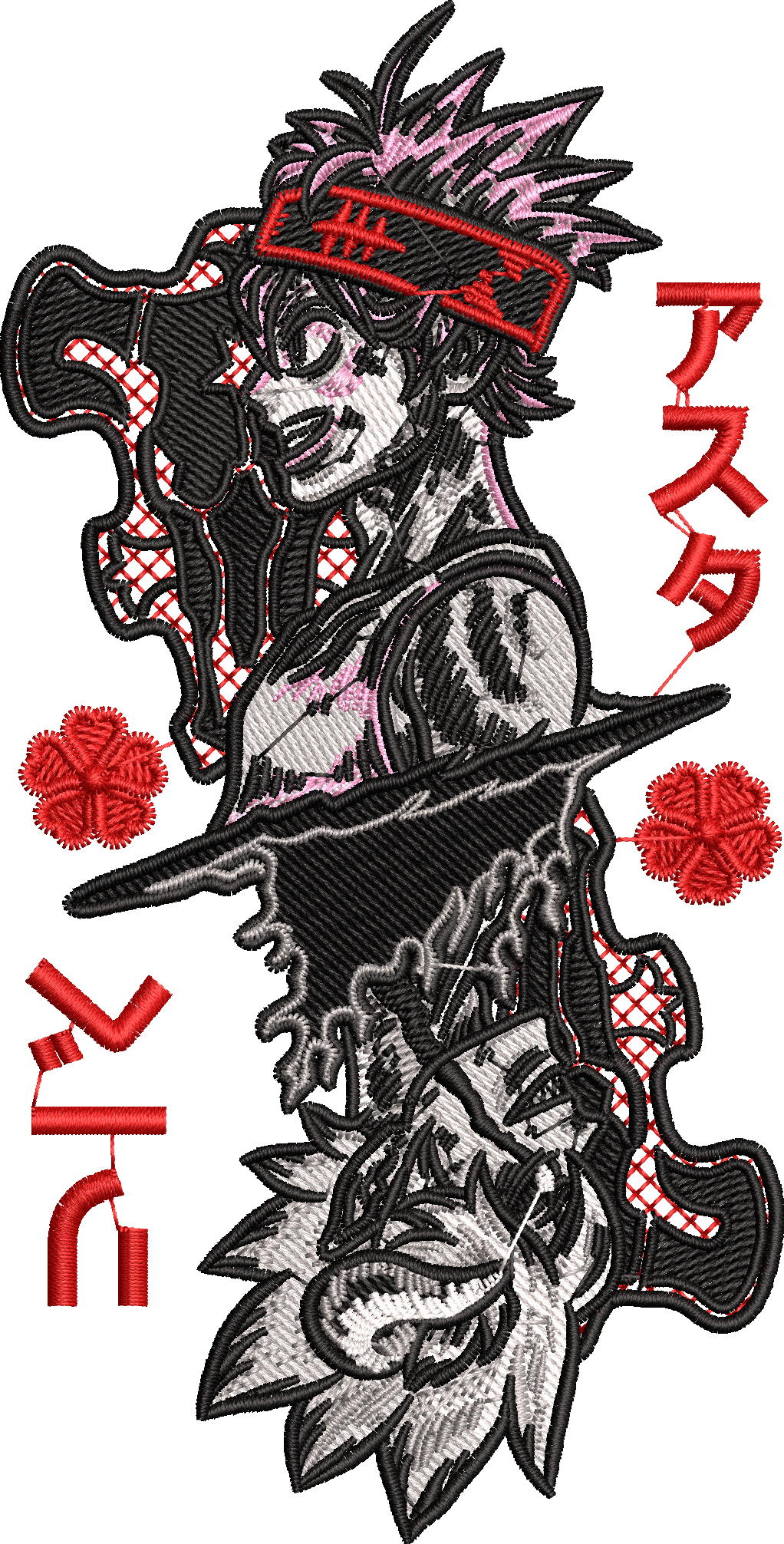 BLACK CLOVER BORDADO