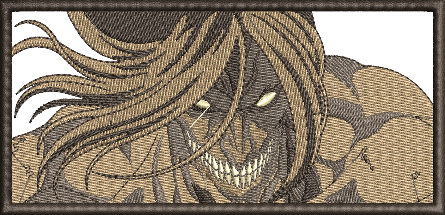 Atack on titan BORDADO