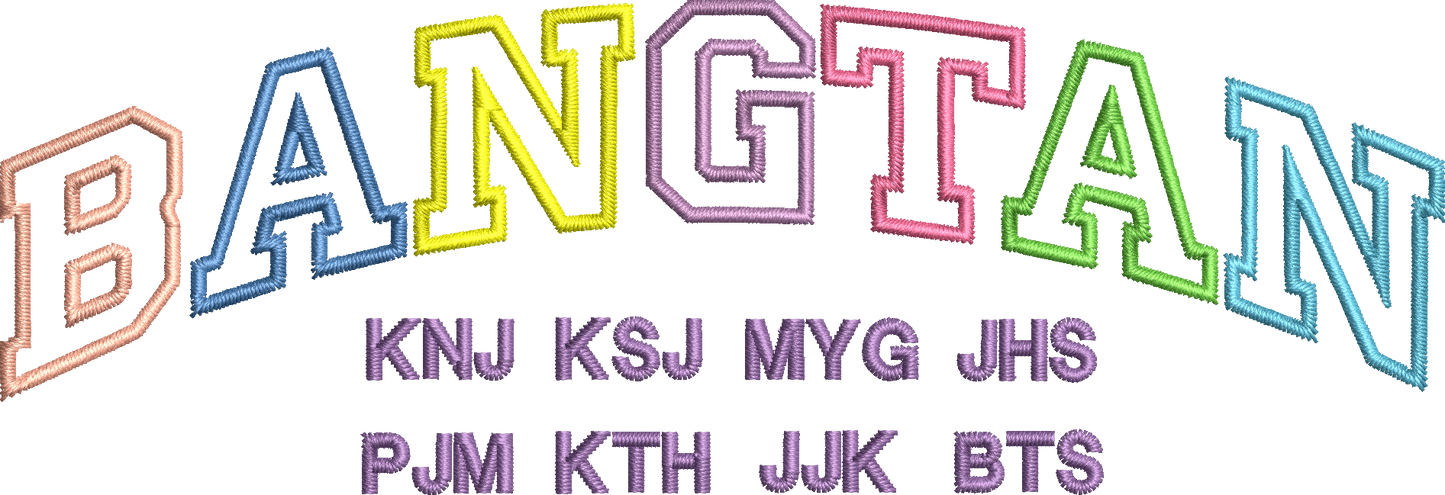 Artistas(Cantantes, bandas) BORDADO