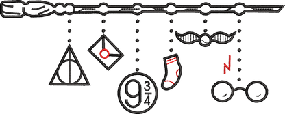 HARRY POTTER BORDADO