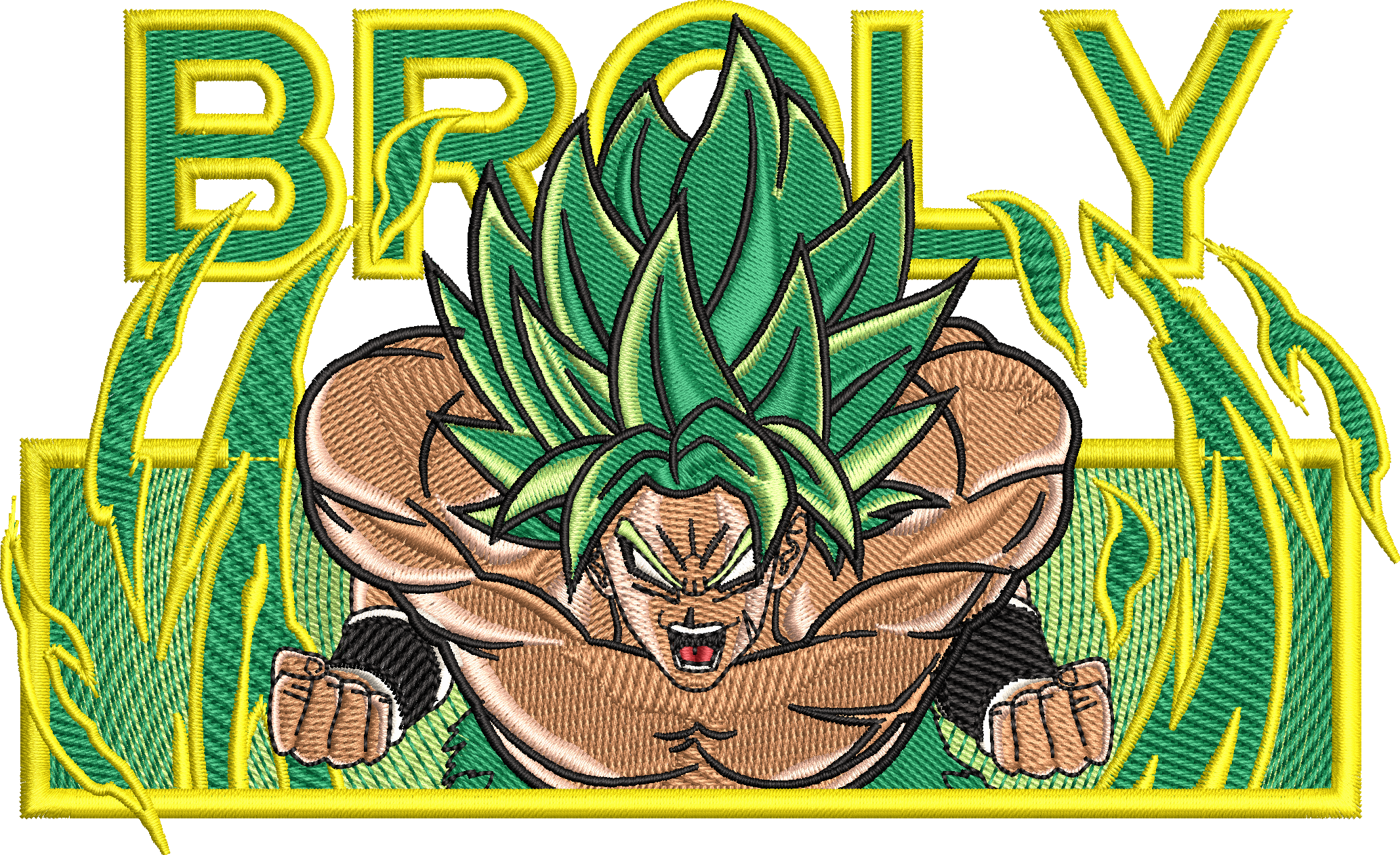 DRAGON BALL BORDADO