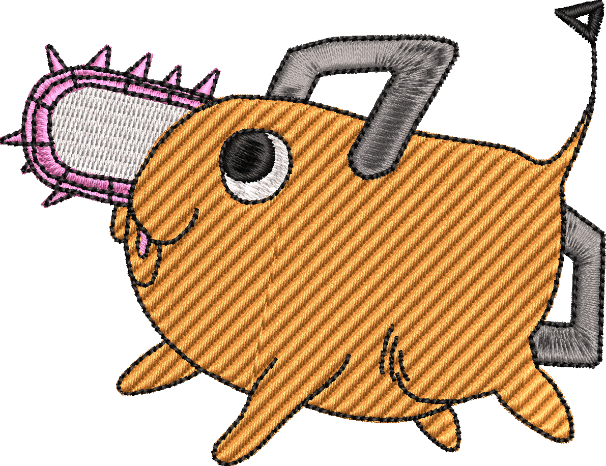 CHAINSAW MAN BORDADO