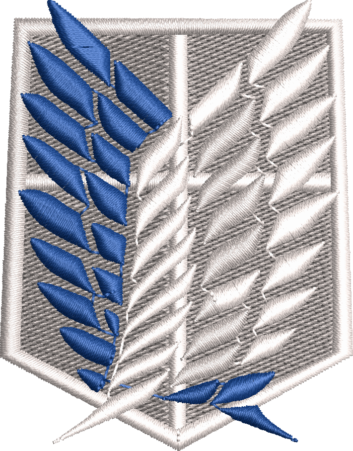 Atack on titan BORDADO