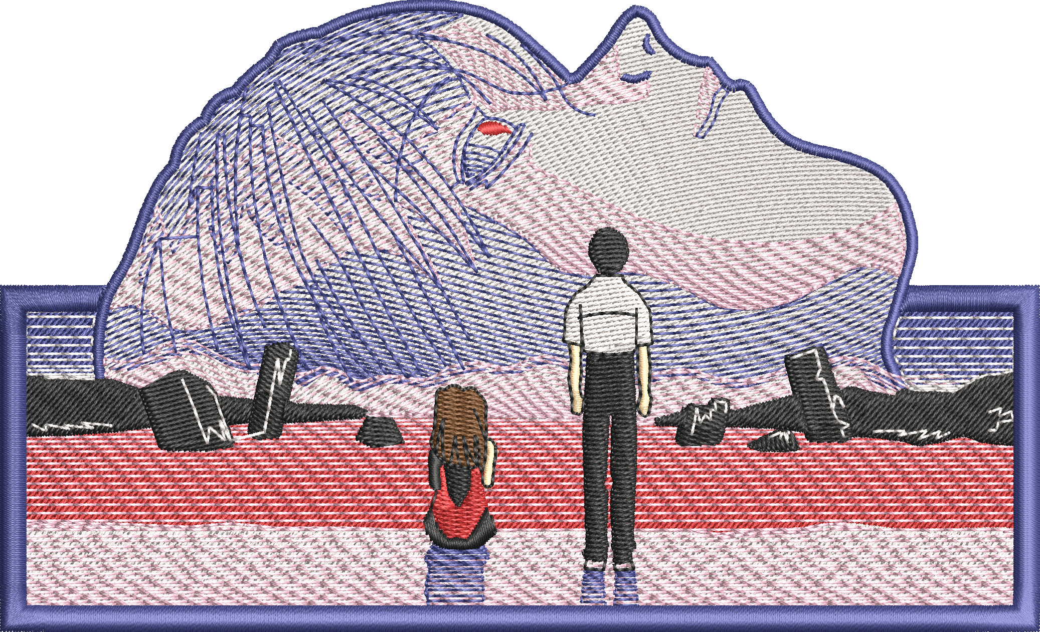 EVANGELION BORDADO