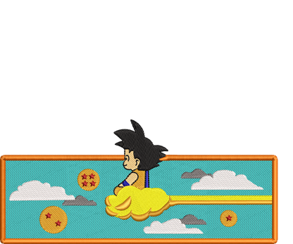 DRAGON BALL BORDADO
