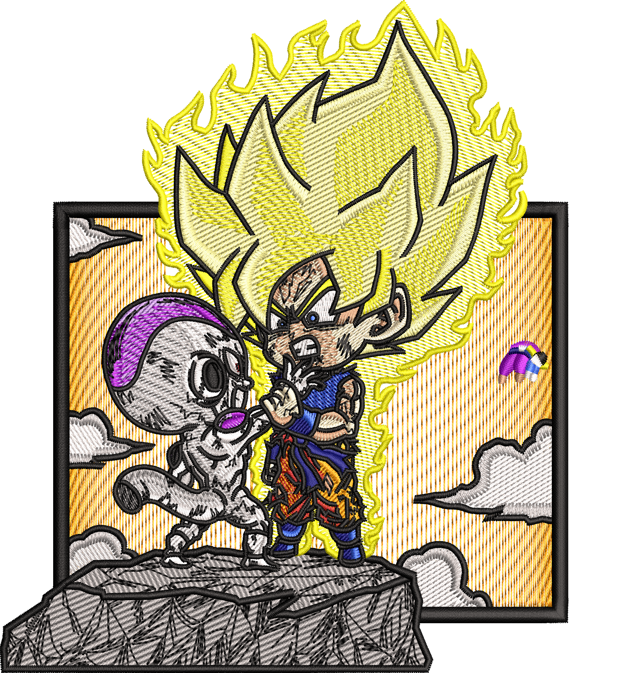 DRAGON BALL BORDADO