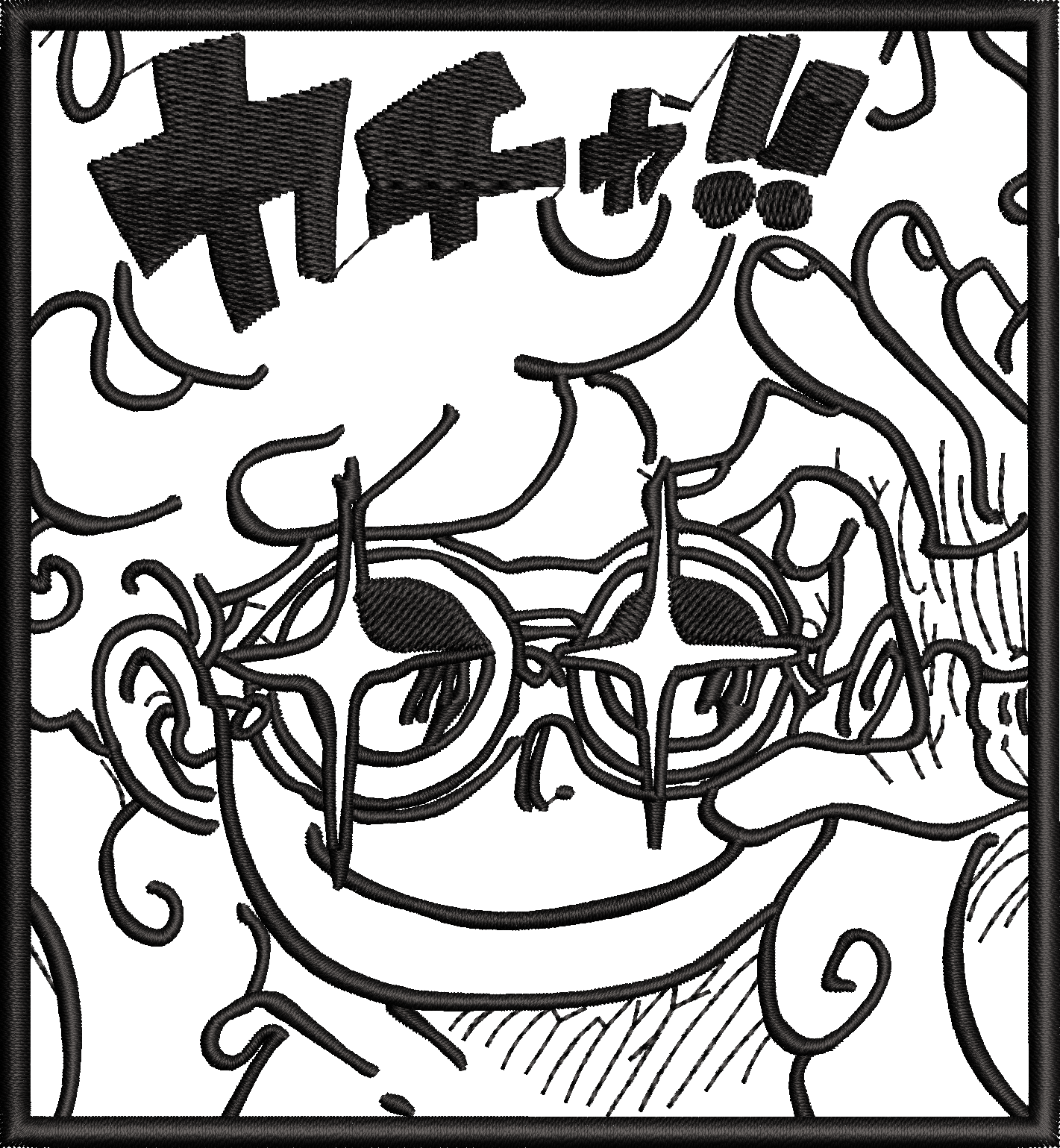 ONE PIECE BORDADO