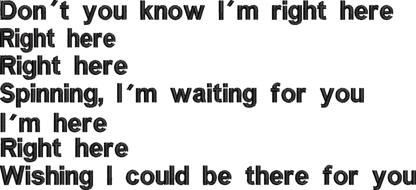 Artistas(Cantantes, bandas) BORDADO