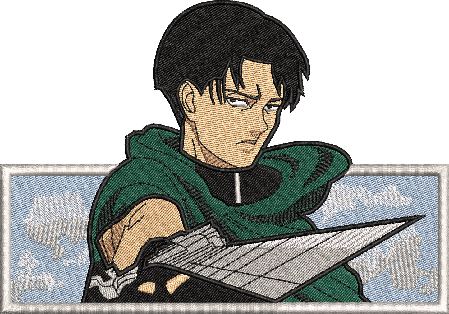 Atack on titan BORDADO