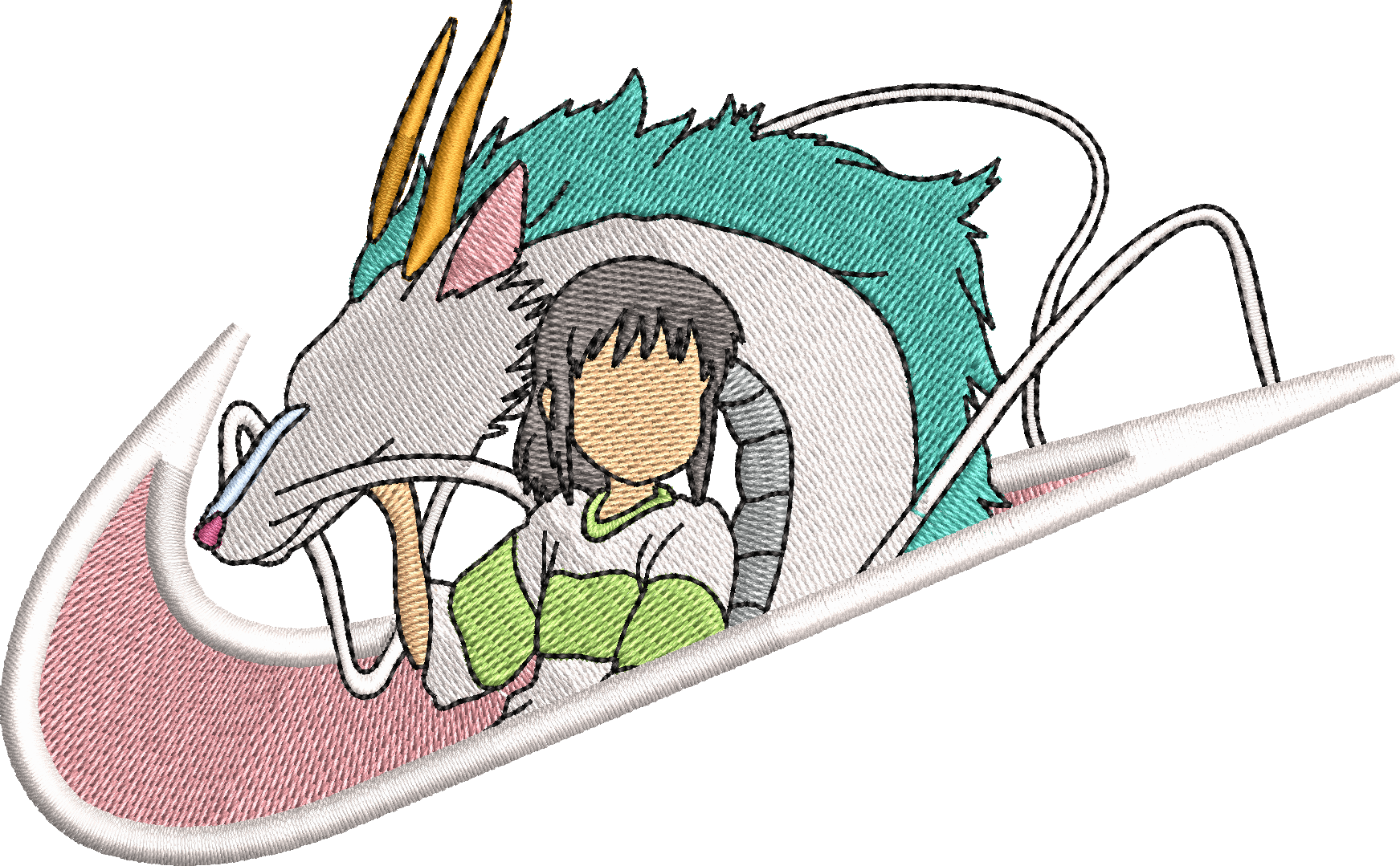 ESTUDIO GHIBLI BORDADO